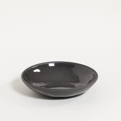 The Table Amsterdam Atelier Pasta bord - Black Olive - Ø 22,5 cm - Zwart