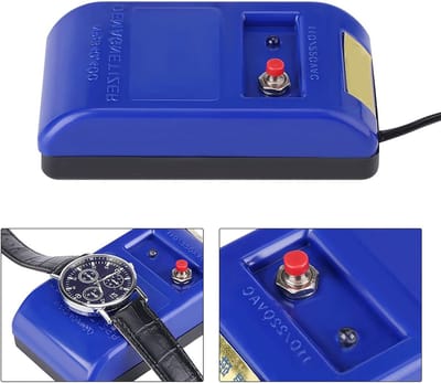 Professionele Demagnetiseur voor Horloges - Mechanisch Gereedschap voor Horlogereparatie 110-220V, Effectieve Demagnetisatie Tool, Compact en Lichtgewicht