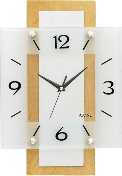 Wandklok radiogestuurd AMS - 5507