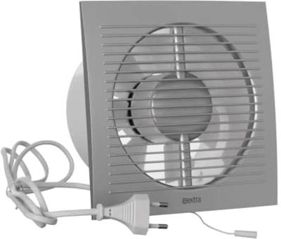 150mm Stille Badkamer Ventilator - Efficiënte Afzuiging voor Badkamer, Keuken, Garage