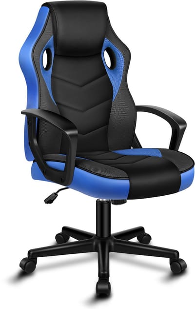 ALFORDSON Race bureaustoel, draaibare PC-gamingstoel.