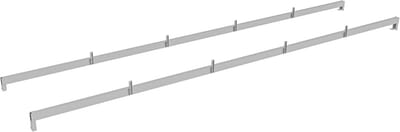 Dakversteviging Tuinhuis - Daksteunen Tuinhuis - Dakbelasting Verhogen - Verhoogt tot 100 kg/m² - 2 stuks - Zilverkleurig