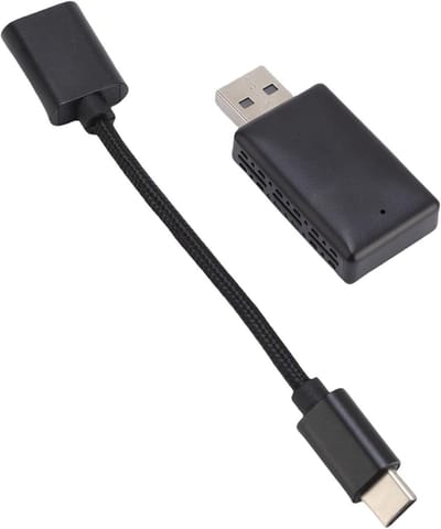 Draadloze Auto Adapter - Android Auto Converter - Draadloos Rijden - WiFi 6 Bluetooth - 2 in 1 - Zwart
