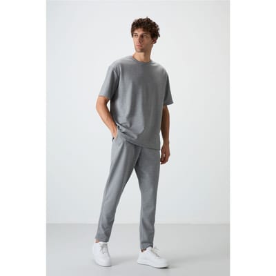 Heren Oversized T-shirt en Broek Set