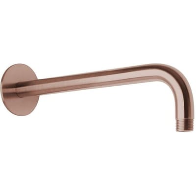 Herzbach DESIGN iX PVD wall bracket seven round for rain shower 35 cm 21.960350.1.39