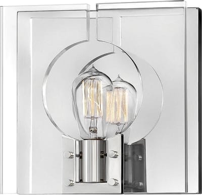 Lisa McDennon by Hinkley LED Wandlamp Ludlow | 1X E27 Max 60W | Polished Nickel