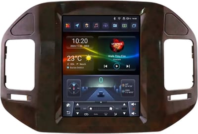 Autoradio met bluetooth - Carplay - Voor Mitsubishi Pajero V60, V68, V73 (1999-2006) - Geschikt voor Apple en Android - Stereo - Navigatie - Navigatiesysteem auto - 6GB 64GB