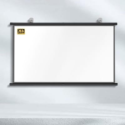 Projectiescherm - Filmscherm - Home Cinema - Draagbaar Ontwerp - 40 Inch - Zwart
