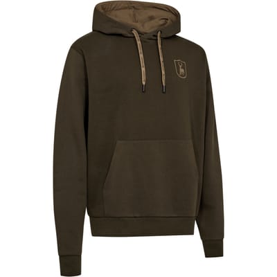 Deerhunter logo trui Outdoortrui warme trui Scandinavische trui Fallen Leaf Maat L