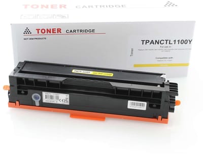 Oki TPANCTL1100H - Toner Geel - Huismerk Compatible - TPANCTL1100HY alternatief - Oki toner