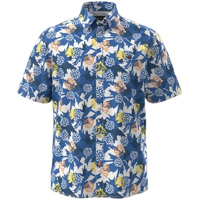Slim fit vrijetijdsoverhemd met logostitching