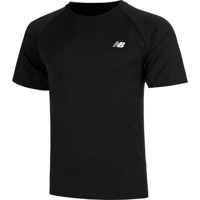 New Balance Tournament T-shirt Heren-zwart, wit