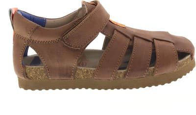 Shoesme Bio Jongens Sandaal - Cognac - Maat 28