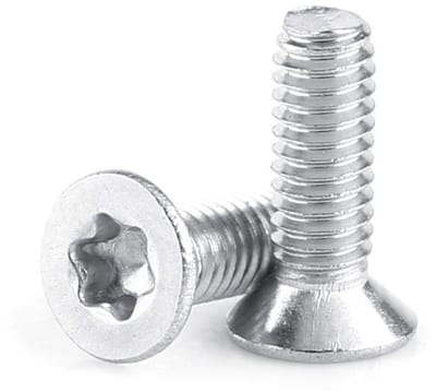 Dailygoods- Schroeven M2.5 - Roestvrij Staal 304 - Vlakke Kop - Bevestigingselementen - 50 Stuks - Corrosiebestendig - Bevestigingsmiddelen