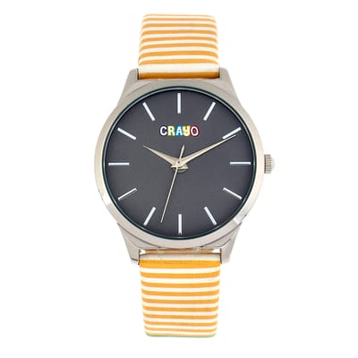 Crayo aan boord van unisex horloge