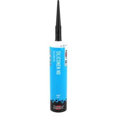 Kelfort Siliconenkit no zwart 310ml