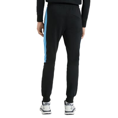 Umbro Heren Terras Joggingbroek (Zwart/Azuurblauw)