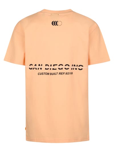 Petrol Industries - Jongens T-shirt met print Bala - Oranje - Maat 128