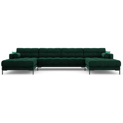 U-hoekbank Bali velvet | Cosmopolitan Design
