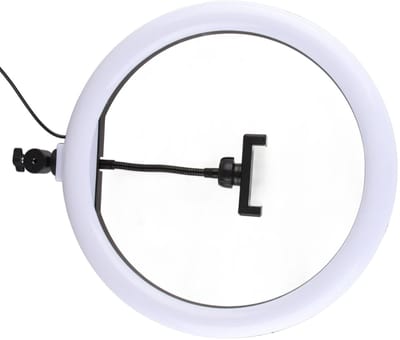 Dailygoody - Ringlicht - Selfie Ringlicht 13 Inch - Draagbaar en verstelbaar - 3000-6000K - Perfect voor make-up en video-opnamen - Inclusief USB-adapter