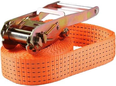 Ratelbanden Set - Spanbanden Vastzetten - Vastzetten Lading - Sterke Klemvergrendeling - 2 Inch Breed - Willekeurige Kleuren