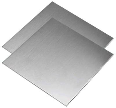 Metalen Plaat - Gegalvaniseerd Staal - Doe-het-zelf Projecten - 1 mm Dik - 300x400 mm - Zilverkleurig