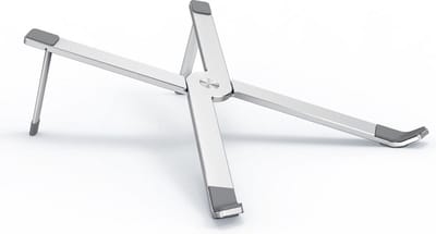 LuxeBass Laptophouder Laptopverhoger Laptopstandaard Statief voor 10 t/m 17 inch laptops | Licht en vouwbaar - LB554