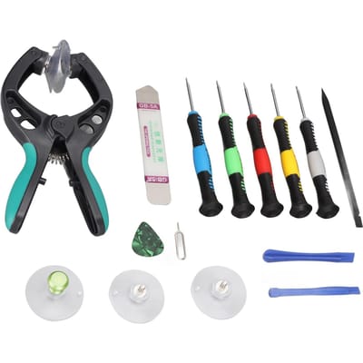 Reparatieset voor telefoonscherm LCD-schermopener Reparatietools voor elektronische producten Schroevendraaierset black
