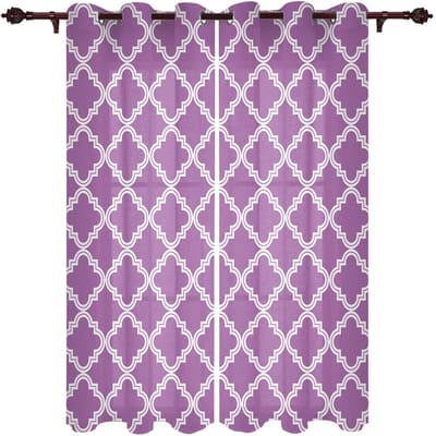 Klassiek Wit En Zwart Geometrisch Ruit Modern Prismatisch Raamgordijnen Gordijnen voor Woonkamer Decoratieve Artikelen Woonkamer 135W x 60H(cm)