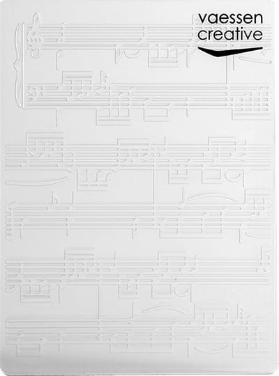 Vaessen Creative Embossing - Folder - bladmuziek