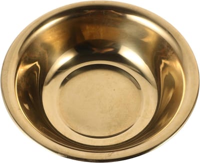 Waskom Roestvrij Staal - Spoelbak Kom - Dagelijks Gebruik - Naadloze Vormgeving - 16 cm - Goud