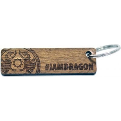 Petromax Houten Sleutelhanger – Walnoot Hout met Klassieke Petromax Look