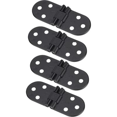 4 Stuks Zinklegering Zwart Deurklepscharnier Tafel Klapscharnier voor Kast Hardware Accessoire