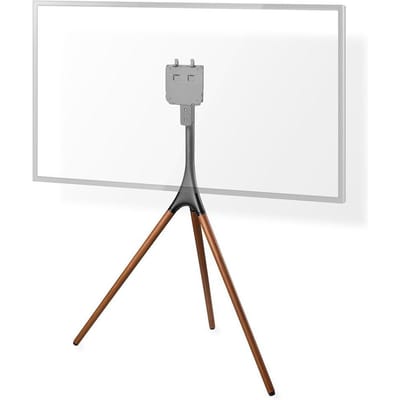 TV Vloerstandaard | 55 - 65 " | Maximaal schermgewicht: 30 kg | Scandinavian Design | Geschikt voor Samsung® Q-LED | Anti-omval-riem | Aluminium / Staal | Zwart