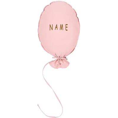 Persoonlijk kussen ballon dusty pink Malomi Kids