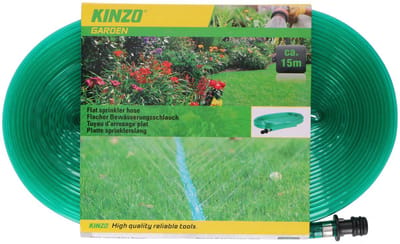 Kinzo Platte sprinklerslang - 15 meter