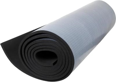 Isolatie Materiaal - Flexibele Isolatie - Thermisch Isoleren - Gesloten Cellen Structuur - 6 m² - Zwart