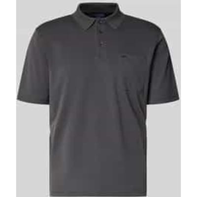 Regular fit Poloshirt met borstzak