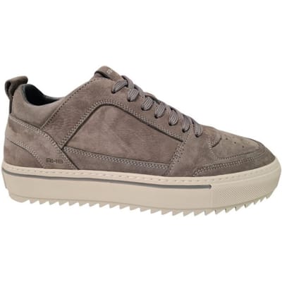 Rehab Grijze Nubuck Heren Sneakers - Grijs - 46