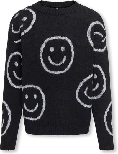 ONLY KOGHAPPIE L/S PULLOVER KNT Meisjes Trui - Maat 122/128