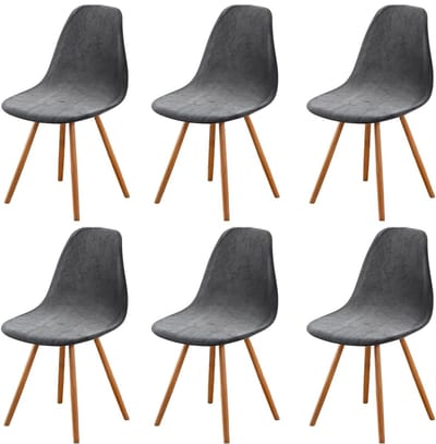Luxe fluwelen Scandinavische eetkamerstoelhoezen, Scandinavische stijl, universele stoelhoezen, armleuningvrije stoelhoezen, verwijderbare wasbare hoezen voor keuken, slaapkamer, woonkamer