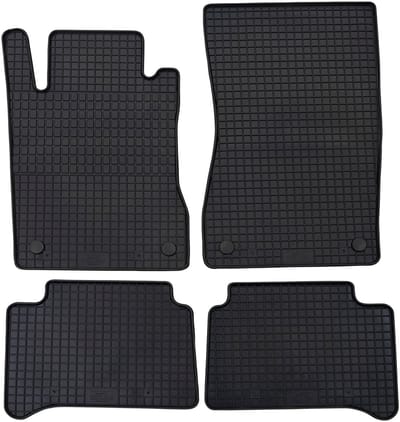 Rubbermatten Mercedes E-klasse (W211) 2002-2009 (complete set) - Petex