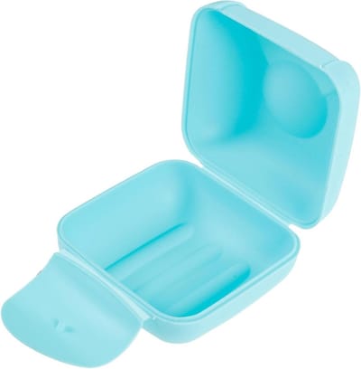 Opbergdoos Periode - Menstruatiecup Houder - Hygiënisch Opbergen - Lichtgewicht Ontwerp - 3 Stuks 7 cm - Blauw