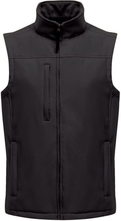 Vest Heren Outdoor Zip Front High Collar