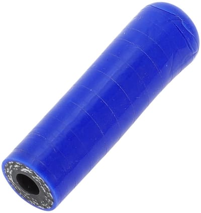 BRENZOOS- Siliconen Eindkap 40 mm - Versterkte Siliconen Eindkap - Rubber Slang - Universele Aftakbuis - Binnendiameter 6 mm - Bestand tegen Hoge Temperatuur - Afsluitdop