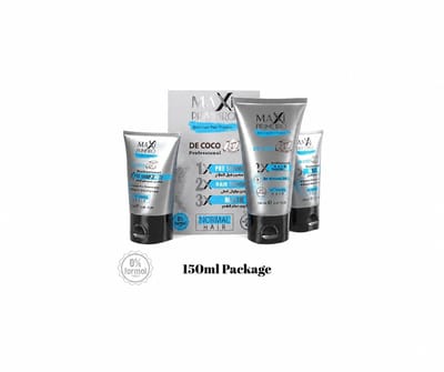 Maxxi Primeiro (Haarverzorgings & Stijlbehandeling) - Haar Protein - Coco / Grijs Or Acai / Paars - 1 stuk - 150ml + (Pre-shampoo 100ml en Mask 100ml)