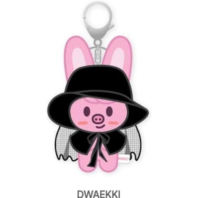 Stray Kids - SKZOO Kostuum Pluche Sleutelhanger met Magneet [DO IT POP-UP Store Officiële MD] Changbin black