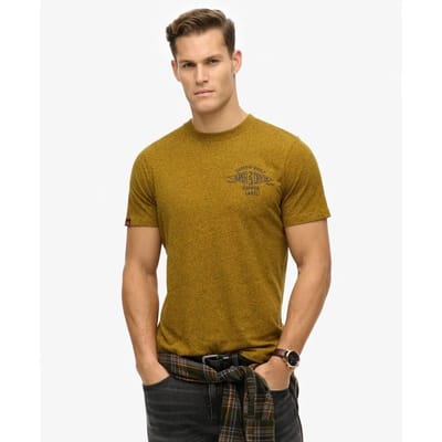 Superdry - Copper Label T-shirt met relaxte pasvorm - Heren - T-shirts