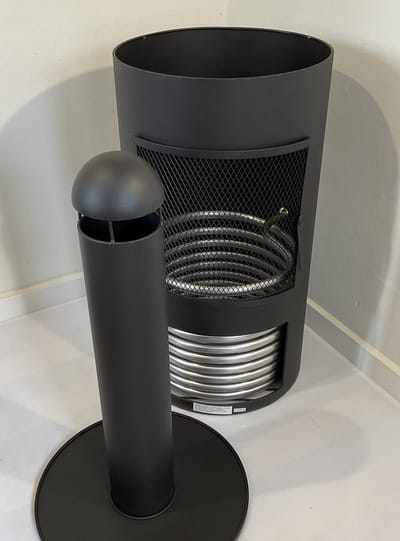Zwembadverwarming Burn tot 18.000 liter voor oa intex zwembadheater