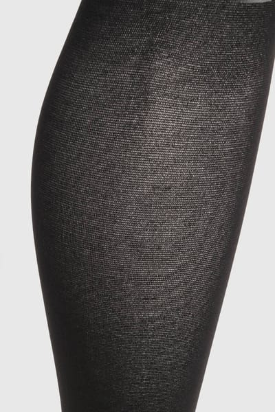 boohoo Dames Plus 60 Denier Enkel Verpakt Panty's | Zwart